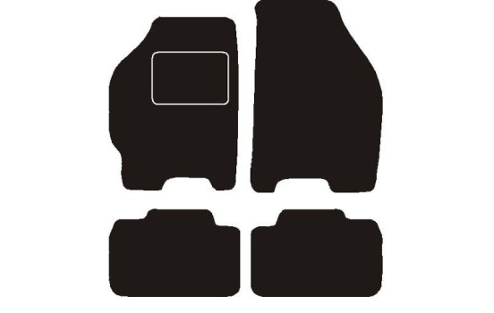 Tapis de voiture adaptés à Fiat Punto II 2002 -