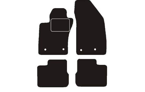 Tapis de voiture adaptés à Fiat Tipo 5 portes à hayon 2015 -