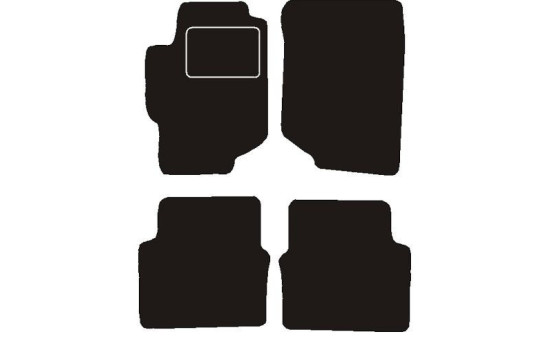 Tapis de voiture adaptés à Honda Accord 2001-2003
