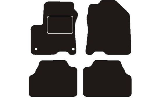 Tapis de voiture adaptés à Hyundai Kona EV 2018 -