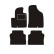 Tapis de voiture adaptés à Hyundai Santa Fe 2008 - 2010