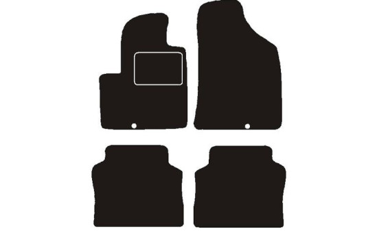 Tapis de voiture adaptés à Hyundai Santa Fe 2008 - 2010