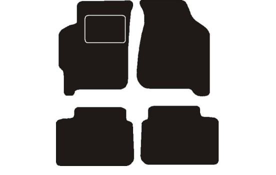 Tapis de voiture adaptés à Kia Carens 2000 - 2002