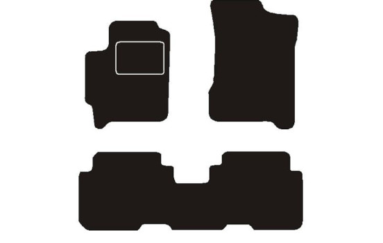 Tapis de voiture adaptés à Kia Carens 2002 - 2006