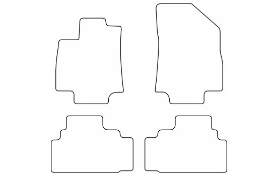 Tapis de voiture adaptés à Kia EV3 2024-, Image 2