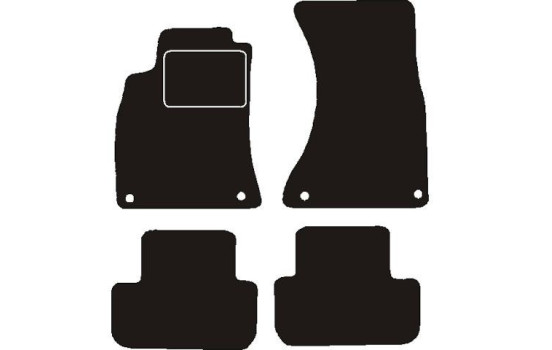 Tapis de voiture adaptés à l'Audi A5 Sportback 5 portes 2009-