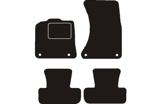 Tapis de voiture adaptés à l'Audi Q5 2013 - 2016