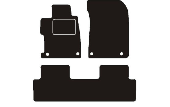 Tapis de voiture adaptés à la Honda Civic Berline 2012-2018