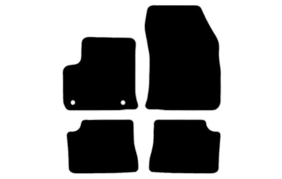 Tapis de voiture adaptés à la Peugeot 208 Électrique 2020-