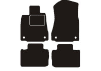 Tapis de voiture adaptés à Lexus IS 2015 -
