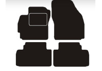Tapis de voiture adaptés à Mazda 5 5 places 2005 - 2010