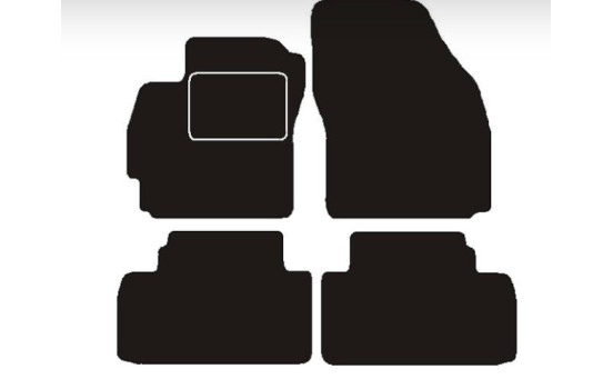 Tapis de voiture adaptés à Mazda 5 5 places 2005 - 2010