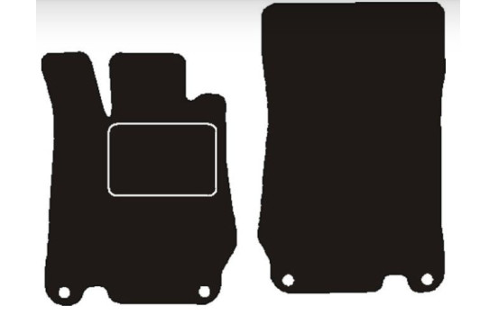 Tapis de voiture adaptés à Mercedes SL 350 2002 - 2008