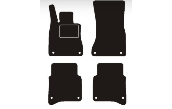 Tapis de voiture adaptés à Mercedes W223 Classe S longue 2020 ->