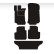 Tapis de voiture adaptés à Mercedes W251 Classe R courte 2005 ->