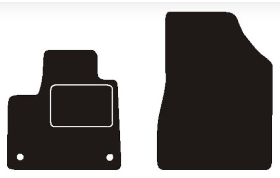 Tapis de voiture adaptés à Mercedes W420 Citan 2021->