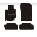 Tapis de voiture adaptés à Mitsubishi L200 Club Cab 2021>