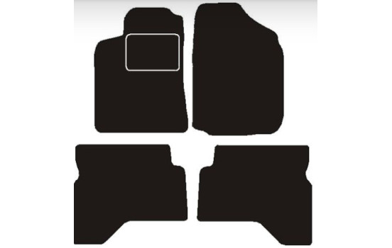 Tapis de voiture adaptés à Mitsubishi Pajero Sport 2004 ->