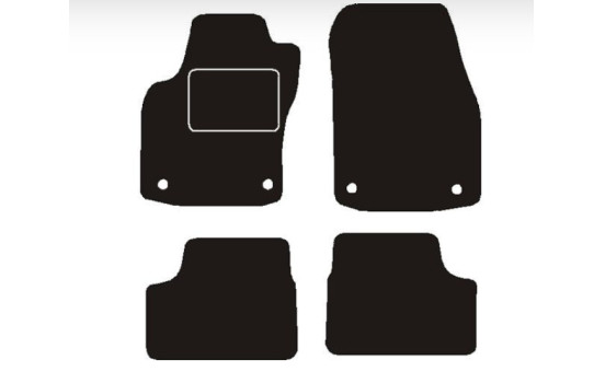 Tapis de voiture adaptés à Opel Astra twintop 2006