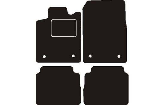 Tapis de voiture adaptés à Opel Vectra C Station 2004-