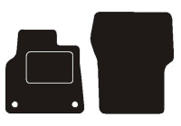 Tapis de voiture adaptés à Opel Zafira Life 2019-