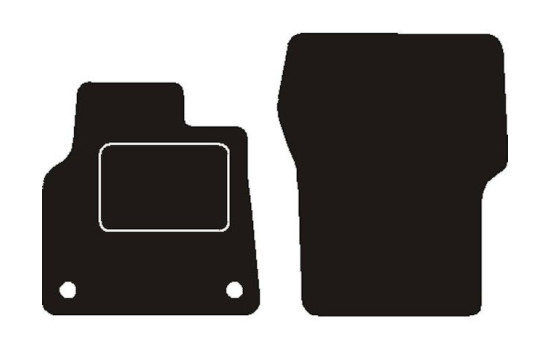 Tapis de voiture adaptés à Opel Zafira Life 2019-