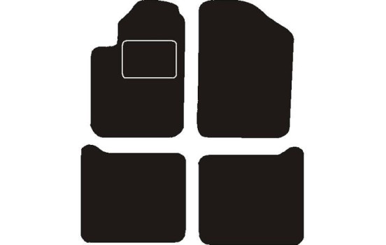 Tapis de voiture adaptés à Peugeot Partner Combi 1996 - 2006