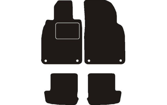 Tapis de voiture adaptés à Porsche 911 2016- Carrera MJ / Cabrio 2017-