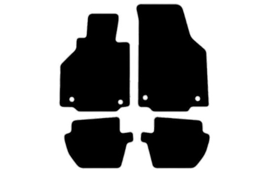 Tapis de voiture adaptés à Porsche 996 1998-2005