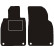 Tapis de voiture adaptés à Porsche Boxter 981 / 981 S 2012-