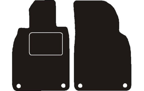 Tapis de voiture adaptés à Porsche Boxter 981 / 981 S 2012-
