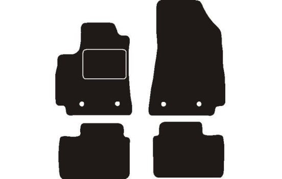 Tapis de voiture adaptés à Renault Arkana TCe Hybride 2021-