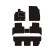 Tapis de voiture adaptés à Renault Grand Scenic III 7 places 2009 - 2016