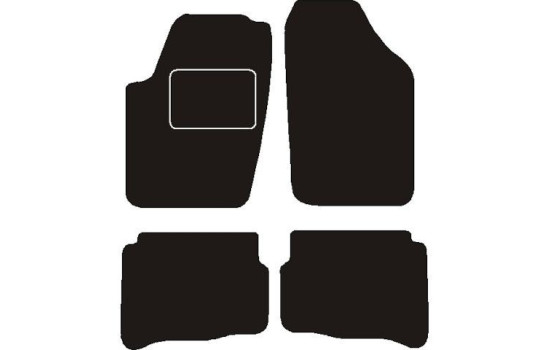 Tapis de voiture adaptés à Seat Ibiza IV / Cordoba III 2004 - 2009