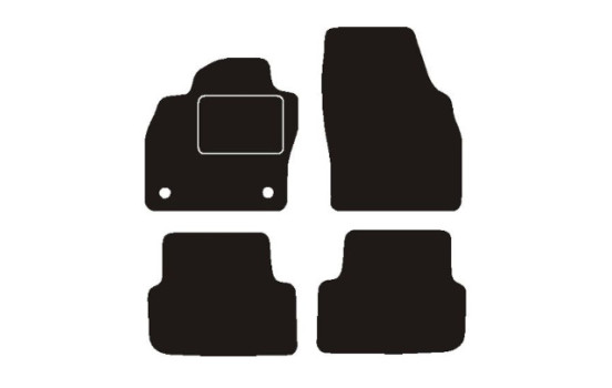 Tapis de voiture adaptés à Skoda Fabia IV 2021-