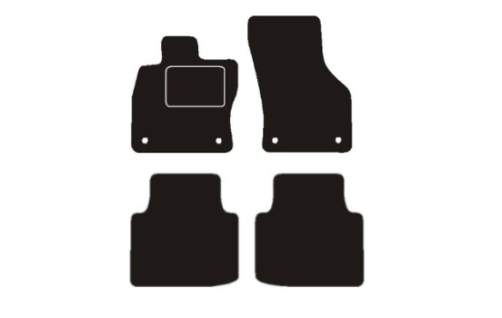 Tapis de voiture adaptés à Skoda Superb III Hybrid 2021-