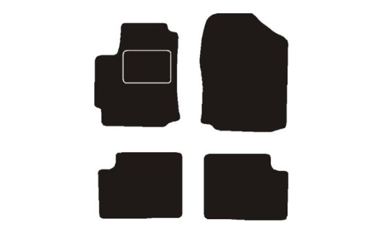 Tapis de voiture adaptés à Subaru Justy 2008-