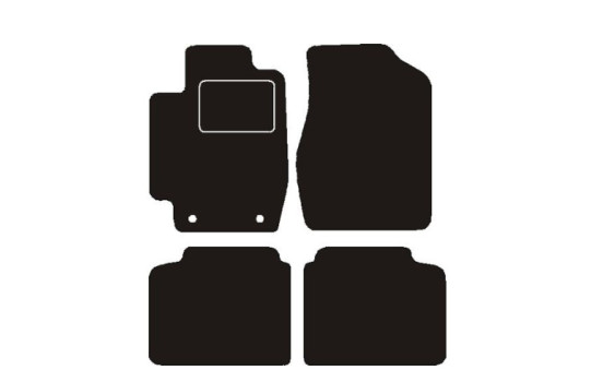 Tapis de voiture adaptés à Toyota Camry 2001 ->
