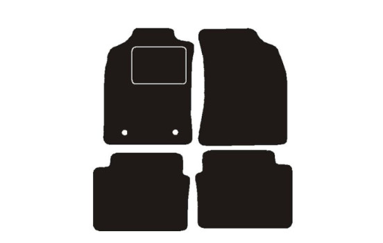 Tapis de voiture adaptés à Toyota Hilux 2011 - 2012