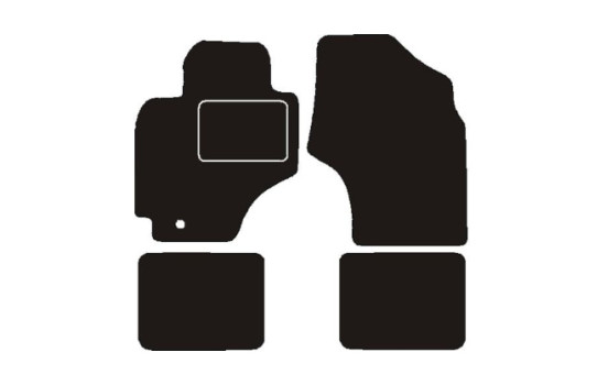 Tapis de voiture adaptés à Toyota Rav4 3 portes 2003 - 2006