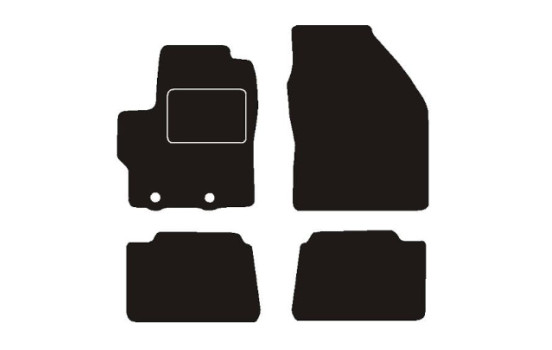 Tapis de voiture adaptés à Toyota Yaris / Yaris Hybrid 2020-