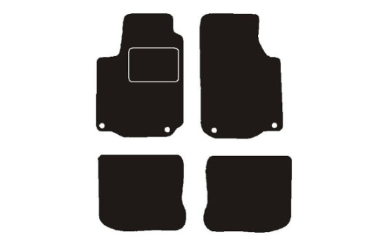 Tapis de voiture adaptés à Volkswagen Golf IV 2001 - 2006