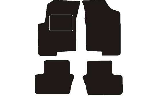 Tapis de voiture adaptés au Jeep Patriot 2007 - 2011