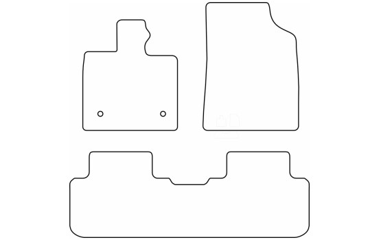 Tapis de voiture adaptés pour BYD SEAL U DM-i Hybrid 2024- excl. EV, Image 2