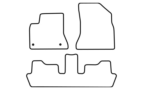 Tapis de voiture adaptés pour Citroen C4 Picasso 2006-2012, Image 2