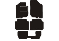 Tapis de voiture adaptés pour Kia Carens 7 personnes 2006 -