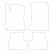 Tapis de voiture adaptés pour Mercedes-Benz GLA W156 2015- 4 pièces, Vignette 2