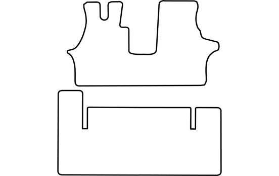 Tapis de voiture adaptés pour Mercedes Vito Classe V (uniquement pour), Image 2