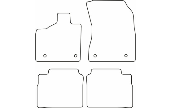 Tapis de voiture adaptés pour Nissan X-Trail IV (T33) 2022-, Image 2