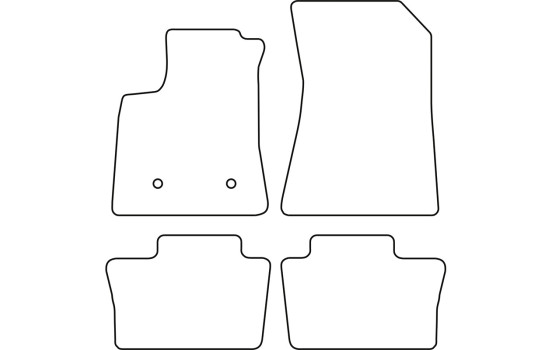 Tapis de voiture adaptés pour Renault Austral 2022-, Image 2